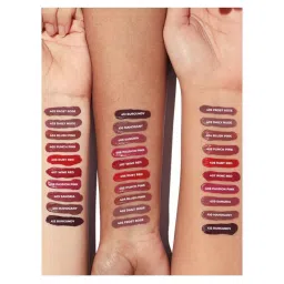 Lamel Posh Matte Liquid Lip Stain 410 Mahogany - 4 gm image 5