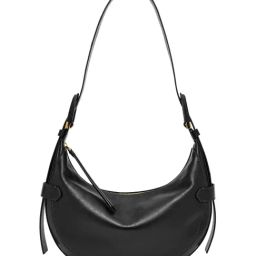 Fossil Harwell Black Medium Leather Hobo Bag-picture-12