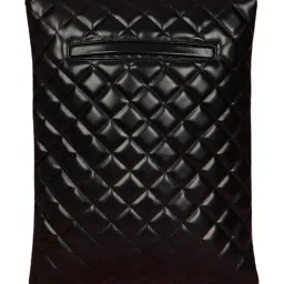 Forever 21 Black Quilted Pouch image 5