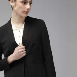 Van Heusen Black Regular Fit Blazer-picture-27