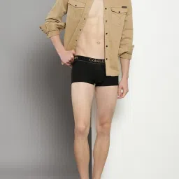 Calvin Klein Black Regular Fit Trunks image 5