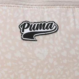 Puma Beige Smash Printed Tote Bag image 5