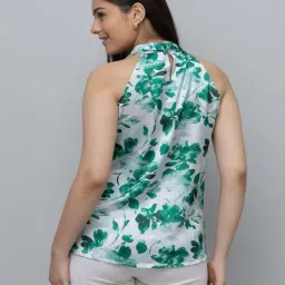 PURYS White Floral Print Top image 2