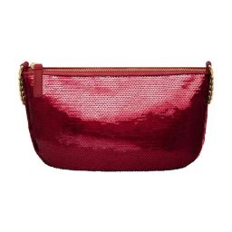Fossil Jolie Red Embellished Small Shoulder Bag-picture-9