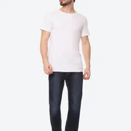 NUMERO UNO Dark Blue Slim Fit Lightly Washed Jeans image 5