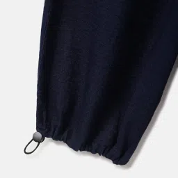 Elle Girls Blue Pure Cotton Textured Trousers image 5