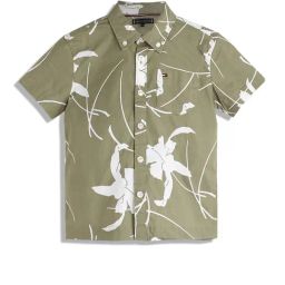 TOMMY HILFIGER Boys Green Printed Shirt-picture-40