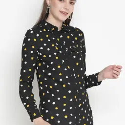 Oxolloxo Black Polka Dot Shirt-image-28