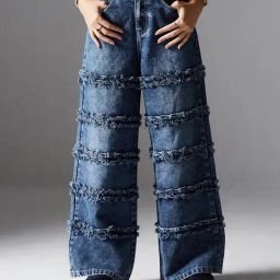 Miss Chase Blue Solid Jeans-picture-37
