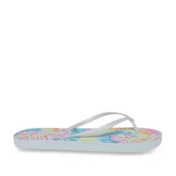 People by Pantaloons Women's Off White Flip Flops image 2
