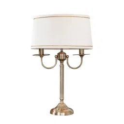 kapoor lamp shades Kapoor E Illuminations Golden Brass Table Lamp - Set of 1 image 4