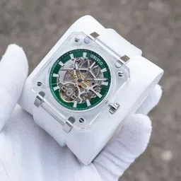 oblvlo Men Dial & Straps Analogue Multi Function Automatic Motion Powered Watch BRM-IGWR image 4