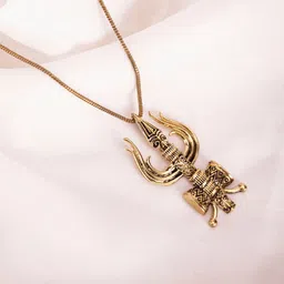 Studio One Love Gold-Plated Pendant With Chain image 1