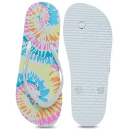 People by Pantaloons Women's Off White Flip Flops image 4