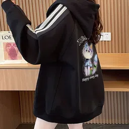 JC Mode Women Colourblocked Knitted Jacket image 5