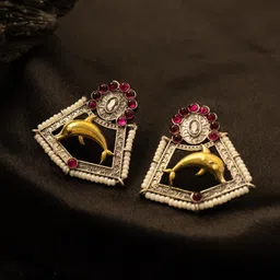 PANASH Geometric Studs Earrings image 4