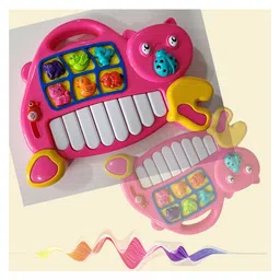 BitFeex Musical Cat Piano Keyboard- Pink image 4