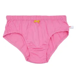 D'Chica Pack Of 3 Solid Full Coverage Hipster Panties - Black Yellow & Red image 5