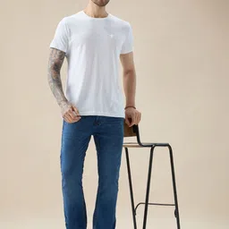 Status Quo Men Brand Logo Printed Pure Cotton T-shirt image 5