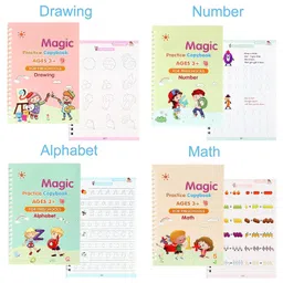 negocio Sank Magic Practice Copybook E BOOK  Number Tracing Book for Preschool ( Colour May Vary) image 5