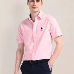 U.S. Polo Assn. Men Classic Opaque Casual Shirt-picture-18