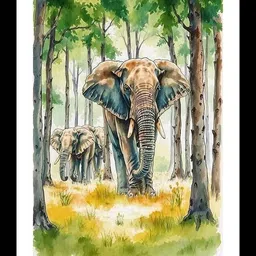 mmory Elegant Wall Art Digital Reprint 18 inch x 12 inch Painting-picture-27