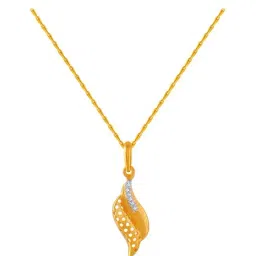 P.C. Chandra Jewellers 14 kt Gold Pendant without Chain-picture-39
