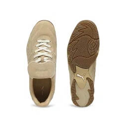Puma Beige King Indoor Represent Sneakers image 4
