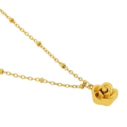 Beenth & Doneth Gold-Plated Rose Flower Chain-picture-11