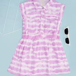 Pantaloons Junior Girls Orchid Regular Fit Dress-image-21
