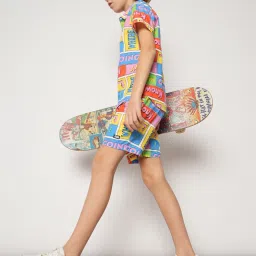 Jack & Jones Junior Multicolor Printed Shorts image 5