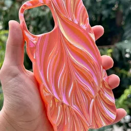 CASE CREATION Floral Printed iPhone 14 Pro Max Back Case Mobile Accessories image 2