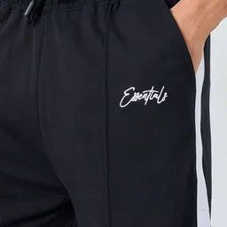 Styli Men Solid Oversized Side Strip Joggers image 2
