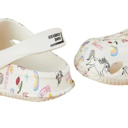 Fame Forever by Lifestyle Girls White Clogs image 5