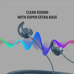 Onelife FLEXNECK In Ear Wireless Neckband with Sweat Proof (Blue) image 3