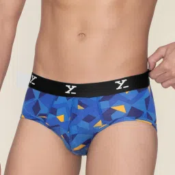 XYXX Multicolored Slim Fit Printed Briefs - Pack Of 3 image 5