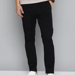 Flying Machine Men Slash Slim Tapered Fit Chinos Trousers-picture-19