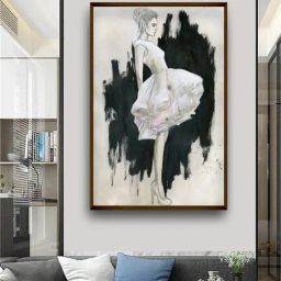 The Art House Abstract Multicolor Canvas Painting-picture-1
