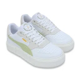 Puma Women's Cali Court Embroidery Blue Sneakers image 5