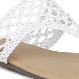 Inc.5 Women's White Thong Sandals image 5