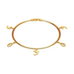 Joyalukkas 22k Yellow Gold Whimsical Dolphin Dew Bracelet-image-7