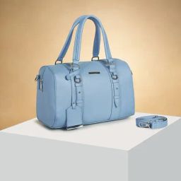 Forever Glam by Pantaloons Blue Solid Medium Handbag-picture-10