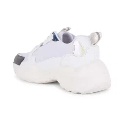 Leap7X by Liberty Women's White Running Shoes image 5