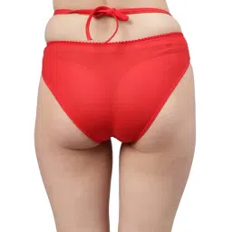 Cukoo Red Lace Bikini Panty image 2