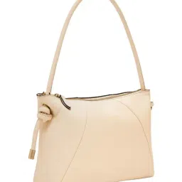 Fossil Willa White Medium Leather Shoulder Bag image 3