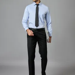 Louis Stitch Blue Regular Fit Shirt image 5