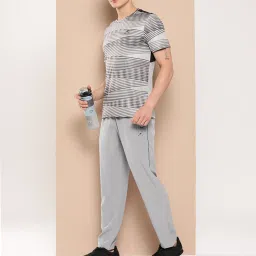 ALCIS Grey Regular Fit Sports Trackpants image 5