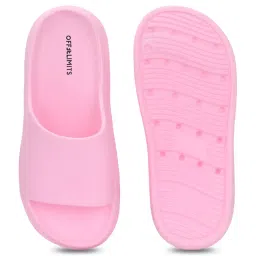 OFF LIMITS Women's PLAYA Baby Pink Slides image 5