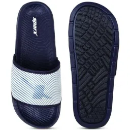 Sparx Men's Blue Slides image 4