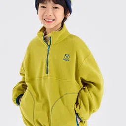 LULU & SKY Boys Pullover with Embroidered Detail image 4